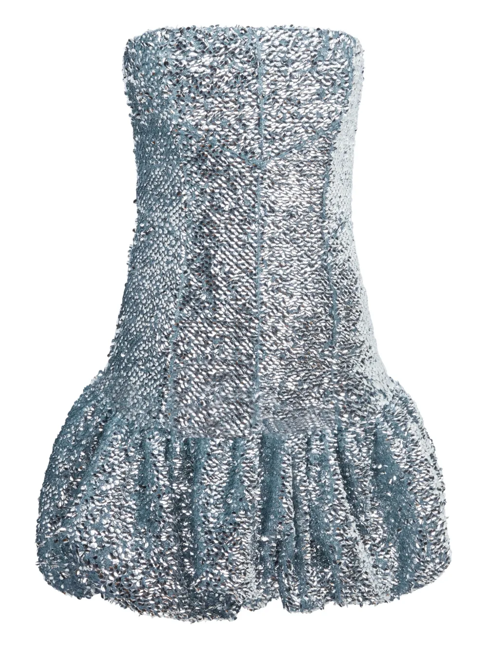 16Arlington Garance mini-jurk met pailletten Zilver