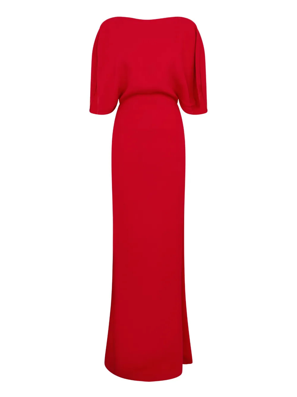 Dona cape-sleeve maxi dress