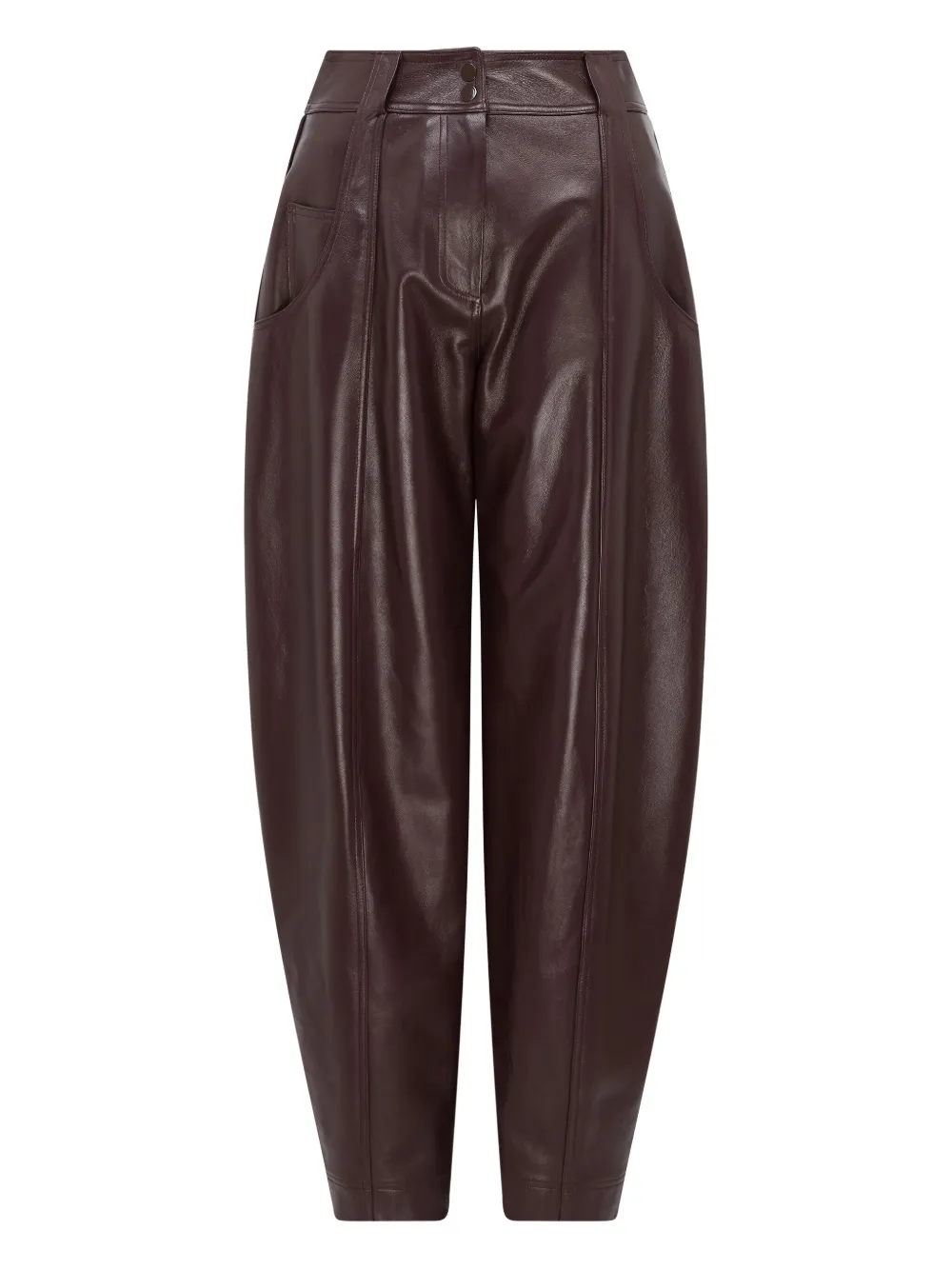 Alcea leather trousers