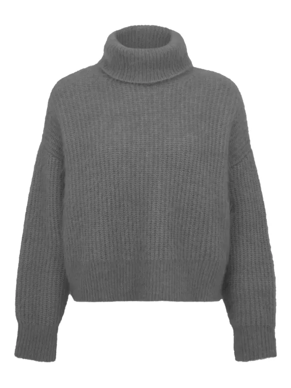 16Arlington Sephia Roll-neck Sweater in Grey
