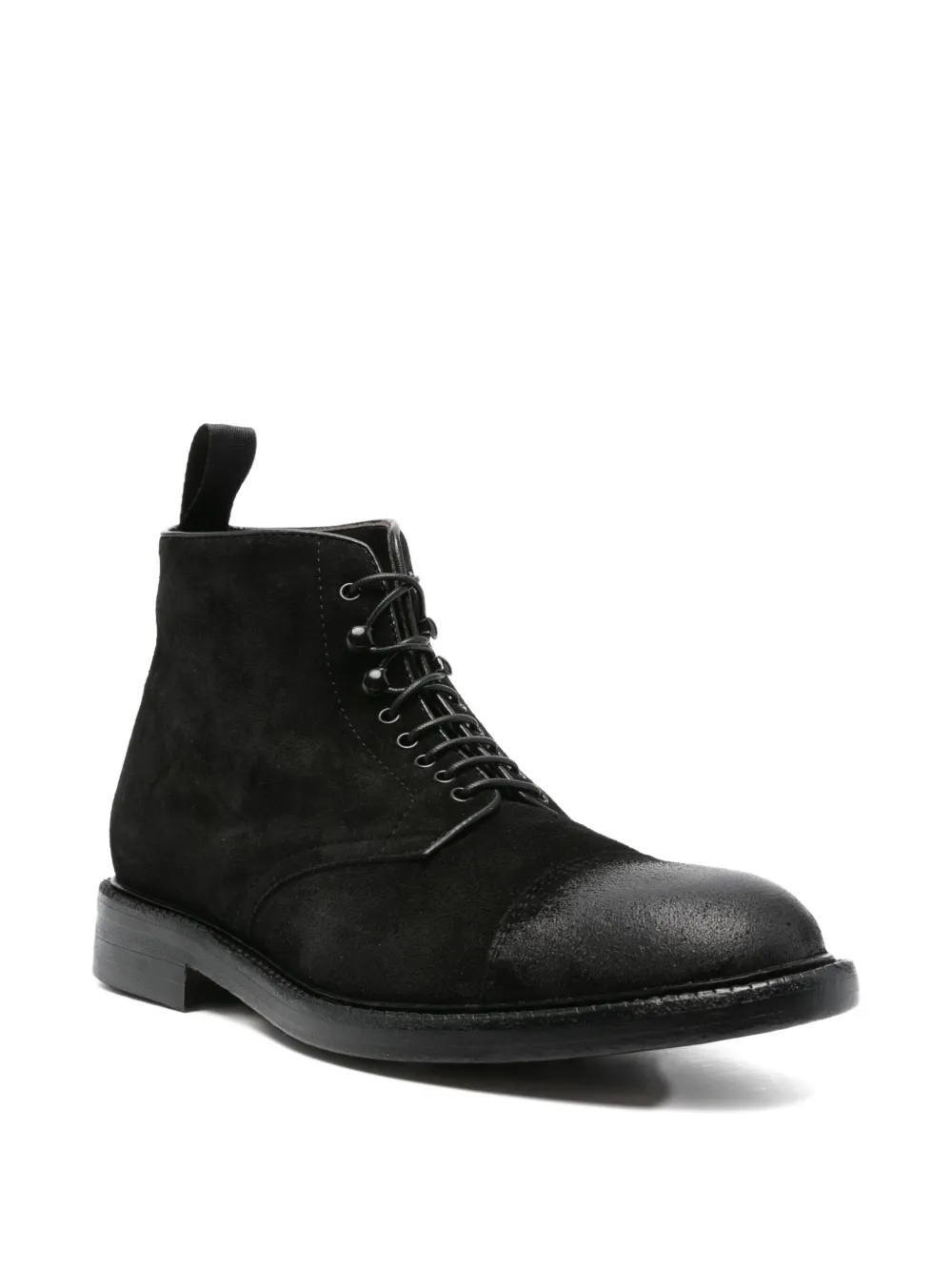 Cenere GB lace-up boots Black