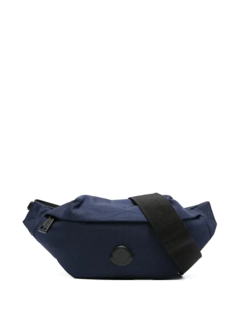 Moncler logo-patch belt bag