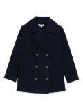 TWINSET Kids double-breasted coat - Blue