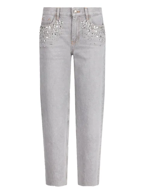 LIU JO jeans con apliques de strass