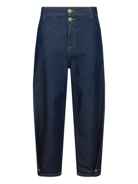 LIU JO button-fastening balloon jeans