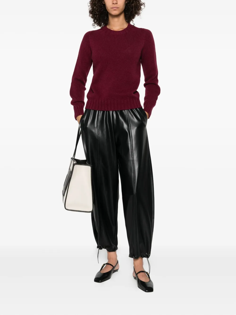 Aragona round-neck cashmere sweater | Knitted Sweaters | Image 2