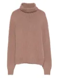 Aragona turtleneck cashmere sweater - Brown