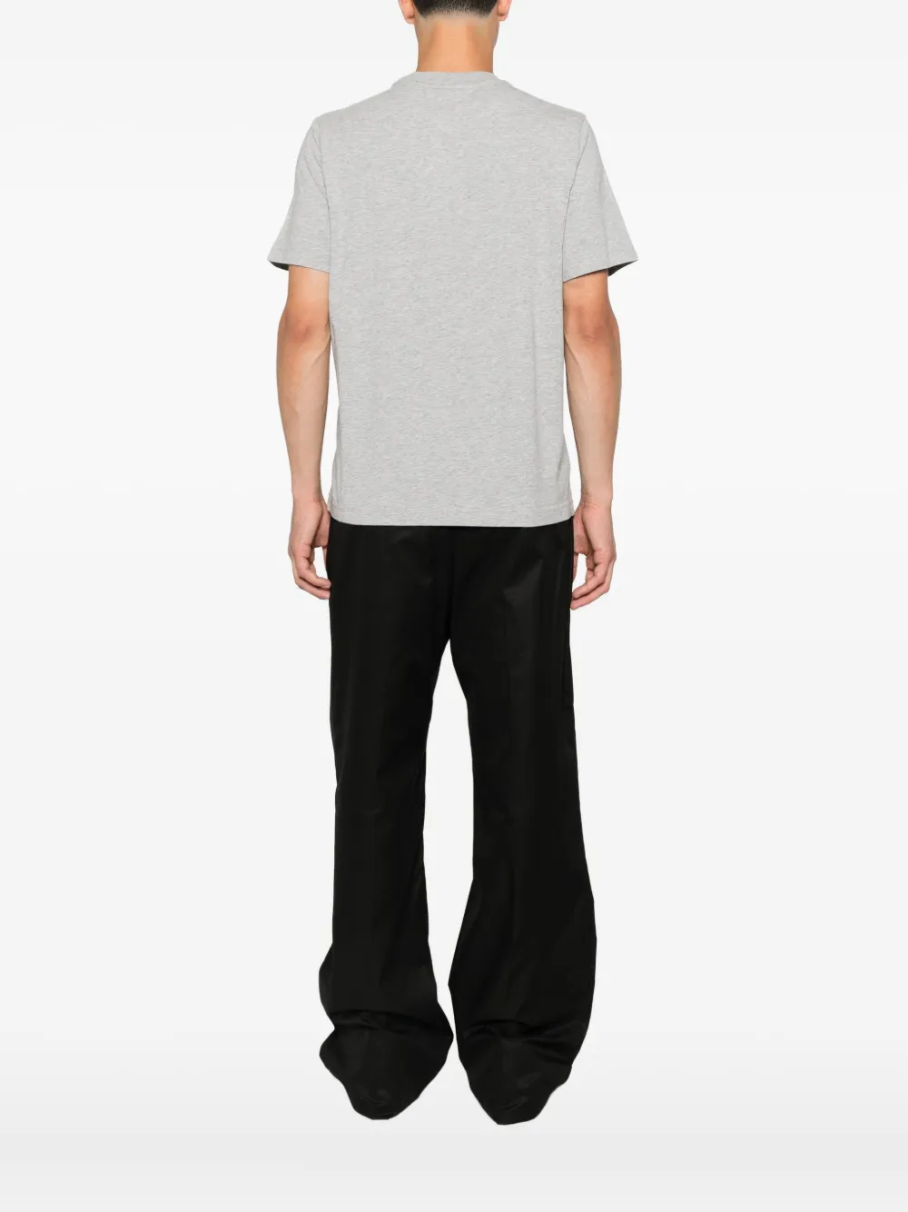 Autry Katoenen T-shirt met logo Grijs