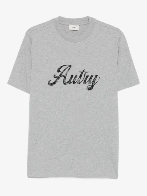 Autry script-logo cotton t-shirt