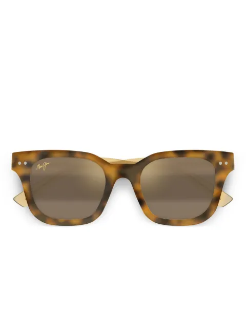 Maui Jim tortoiseshell square sunglasses