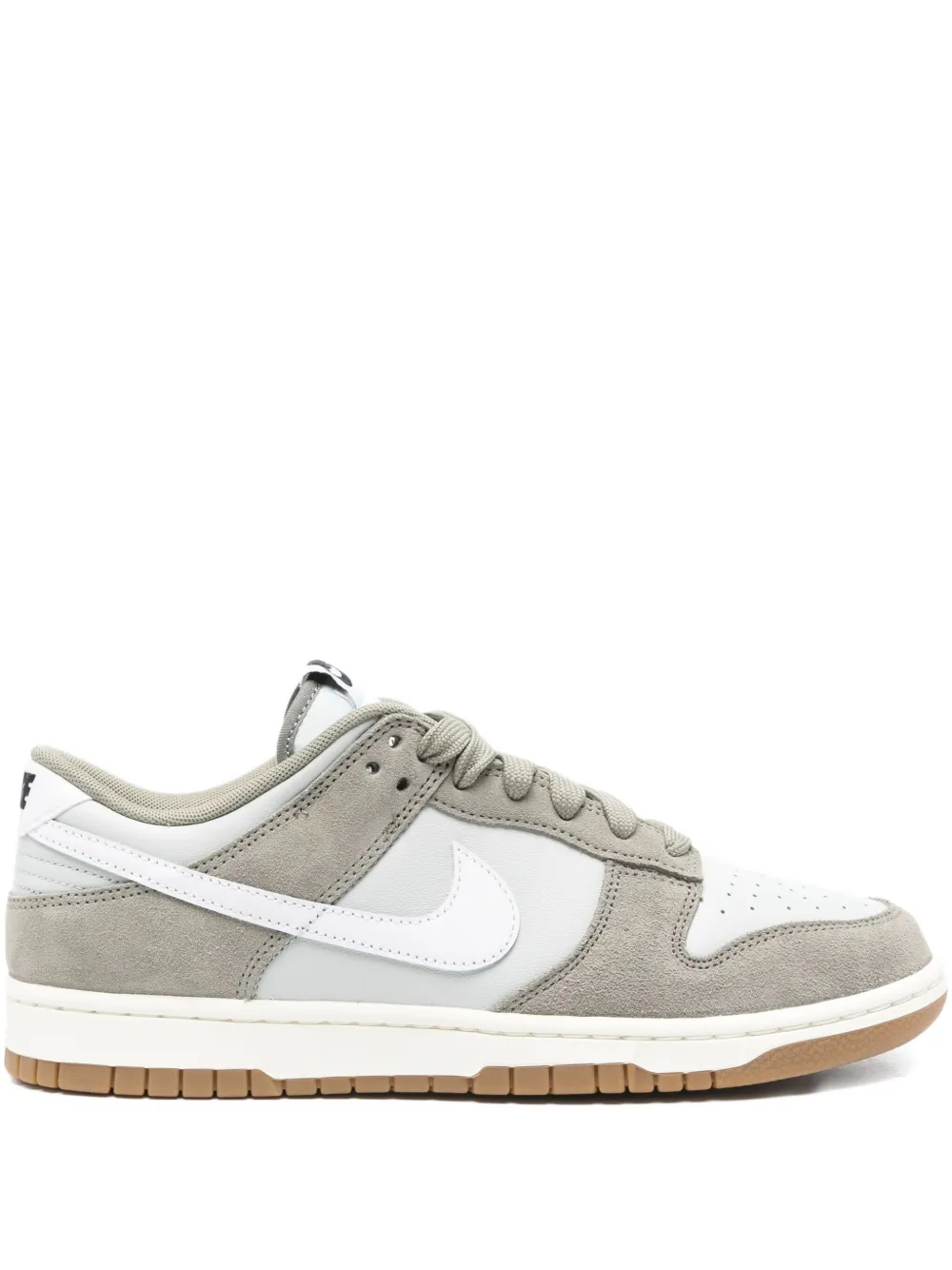 Nike suede panelled sneakers Green
