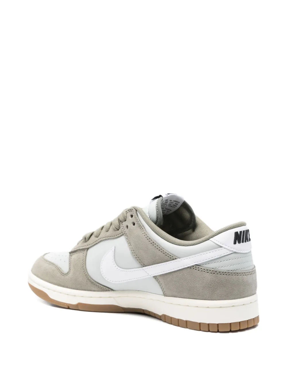 Nike suede panelled sneakers Green