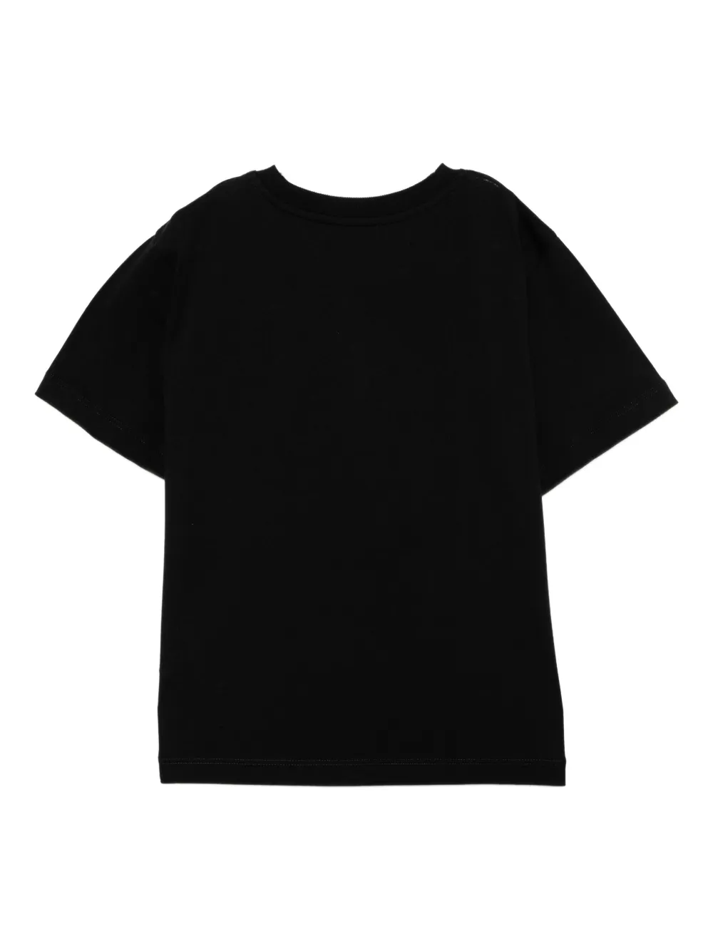 Moschino Kids T-shirt met grafische print Zwart