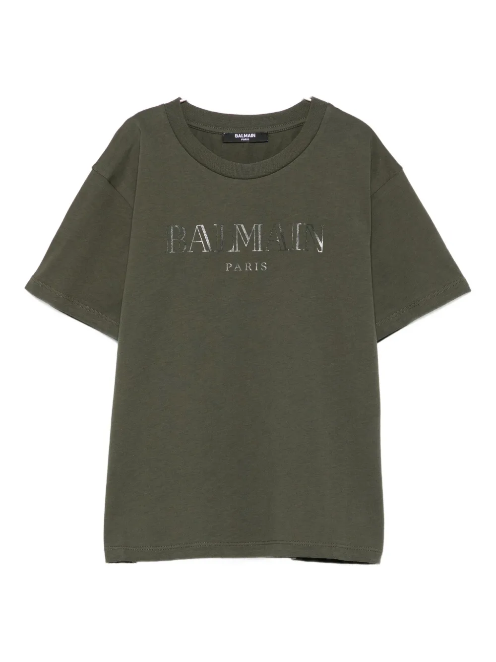 Balmain Logo-print T-shirt In Black