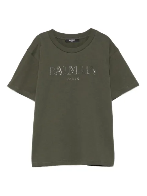 Balmain Kids t-shirt à logo imprimé