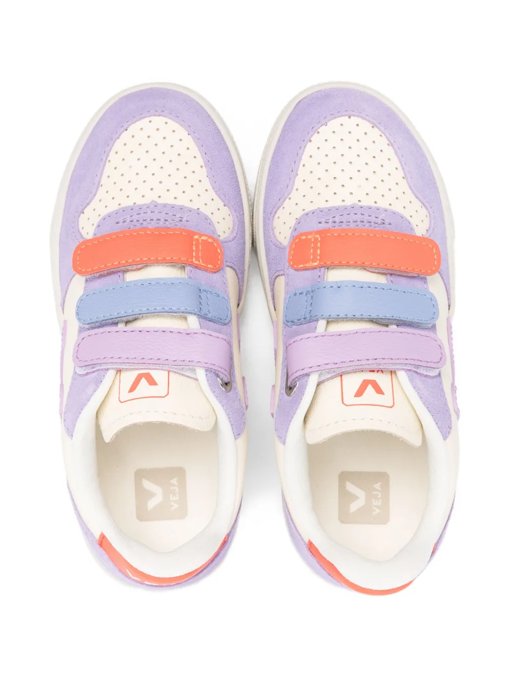VEJA Kids multi-strap sneakers White