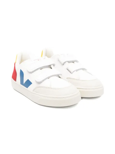VEJA Kids v-logo touch-strap sneakers