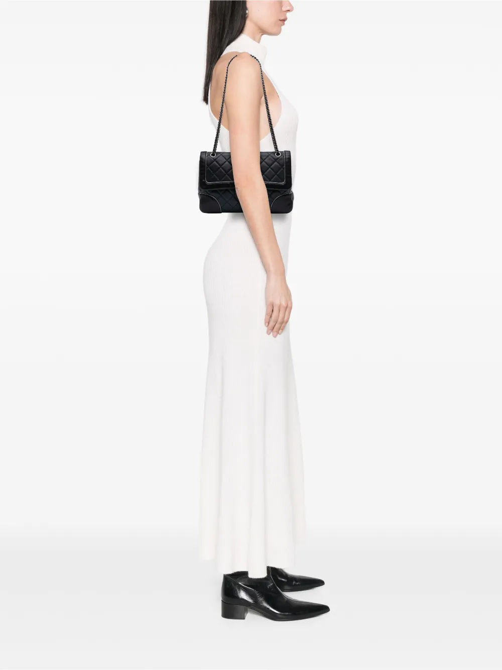 CHANEL Pre-Owned 2015-2016 Paris-Salzburg Medium Lambskin Tyrolean Flap shoulder bag | Pre-Owned | Image 2