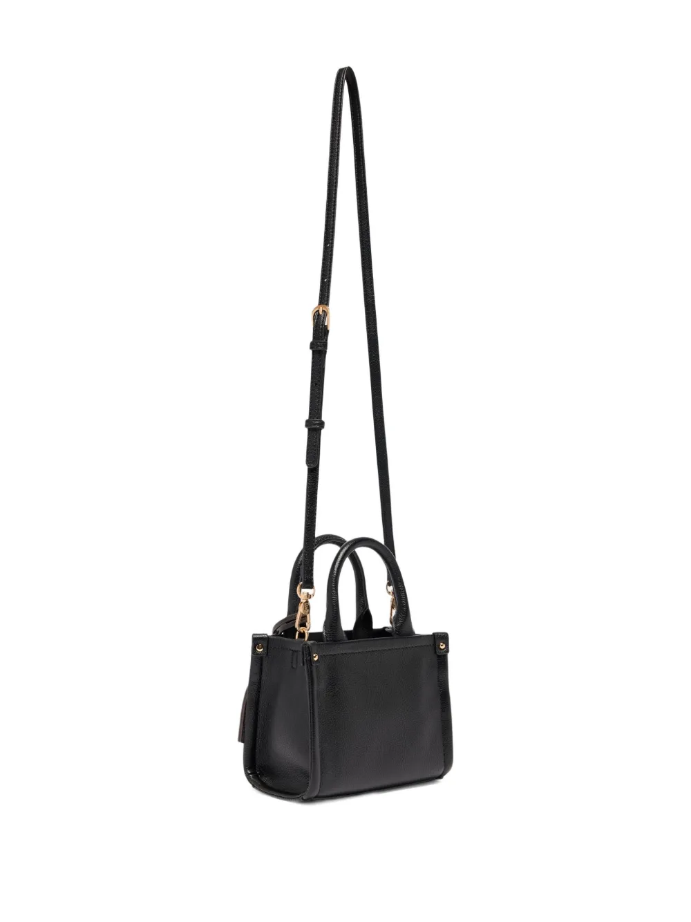 Liu •jo Mini Bag With Charm In Black