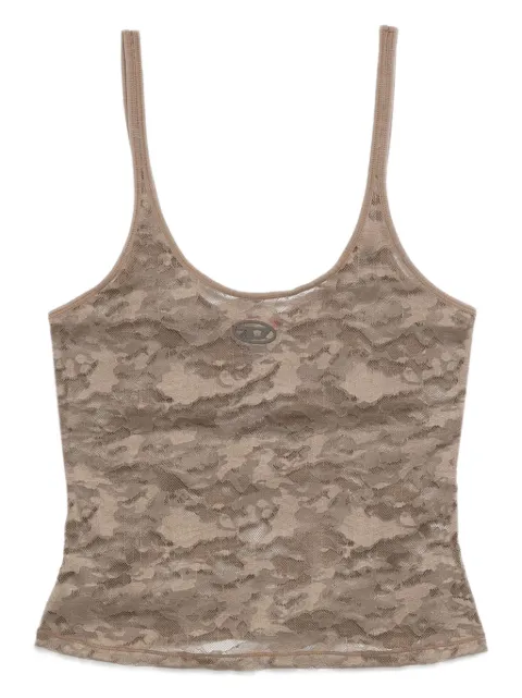 Diesel lace-panelled top