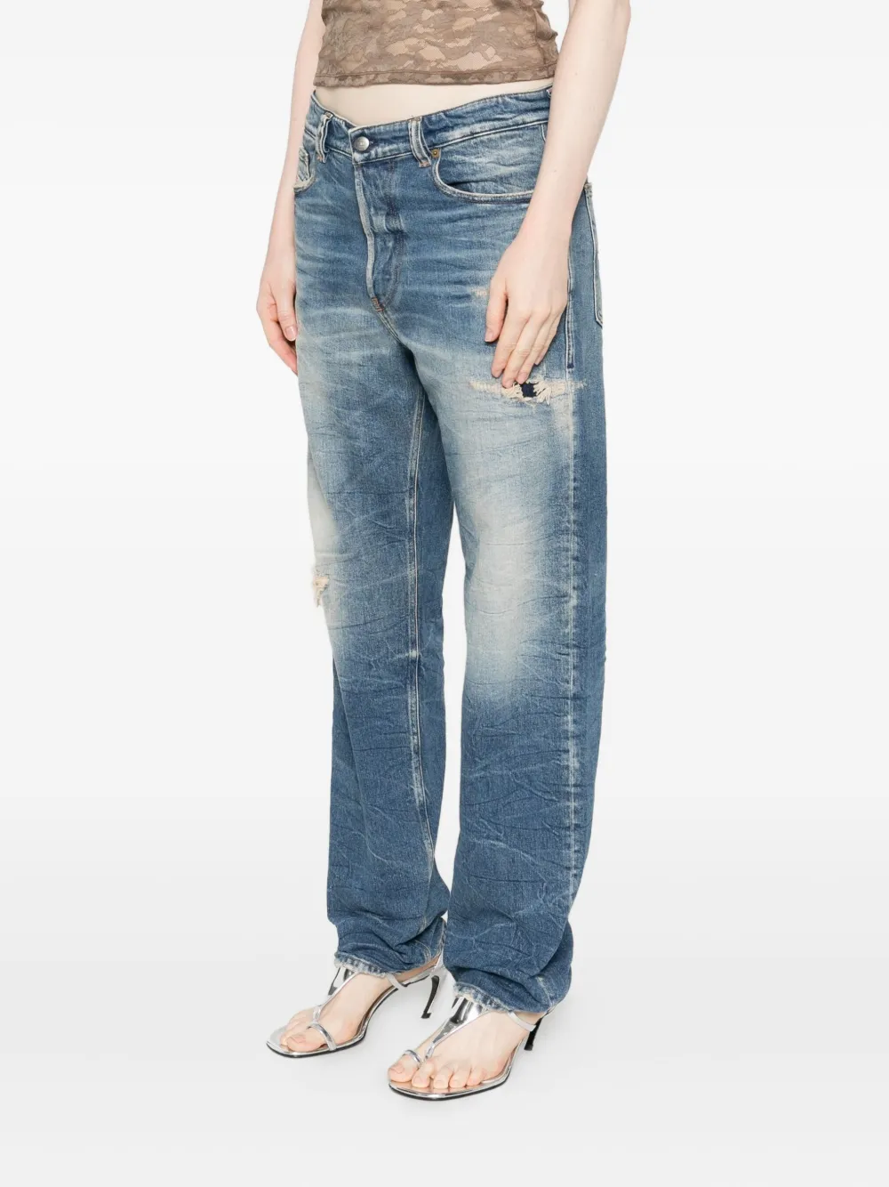  Diesel Distressed Jeans - Blue 