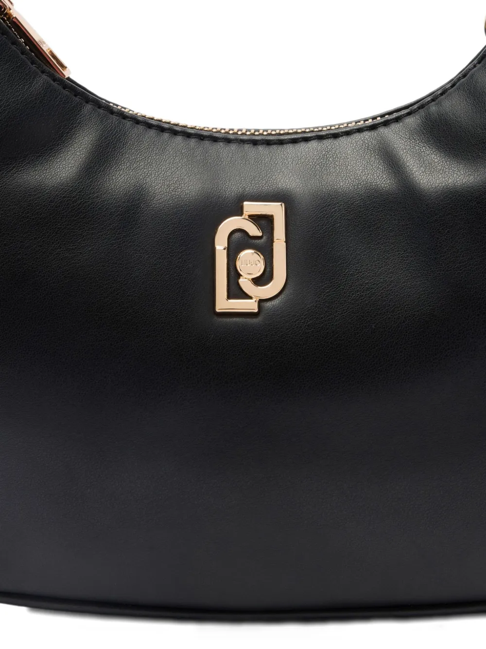 Liu •jo Small Hobo Bag With Chain In Black