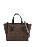 GIANNI CHIARINI mini Miss Marcella knotted suede bag - Brown