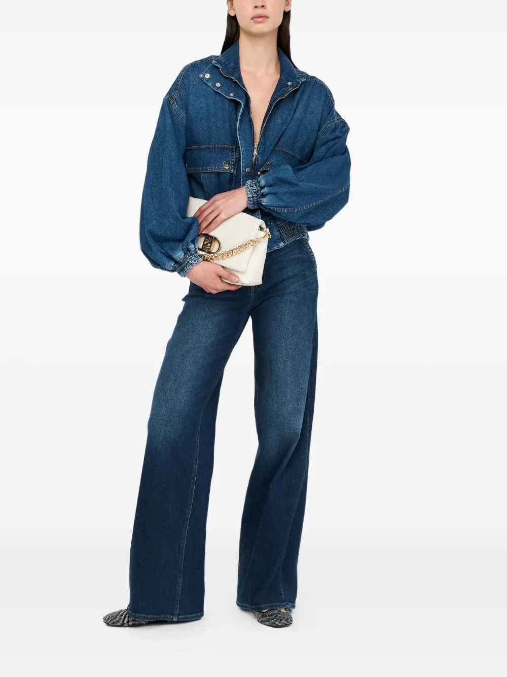LIU JO Denim jacket | Single Breasted Coats | Image 2