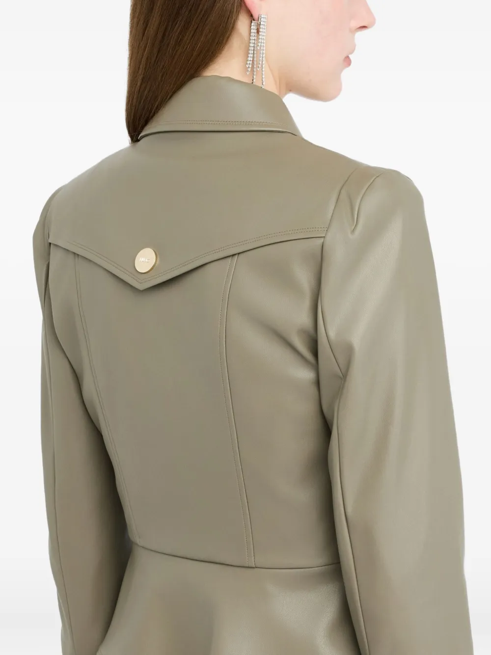 LIU JO Peplum jack met rits Groen