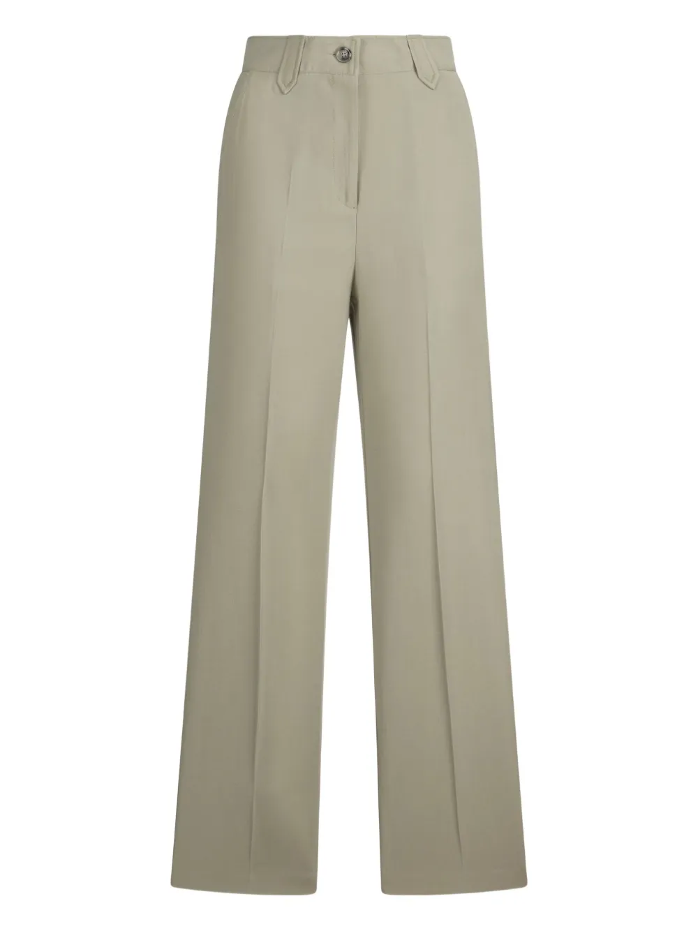 LIU JO pressed-crease trousers Beige
