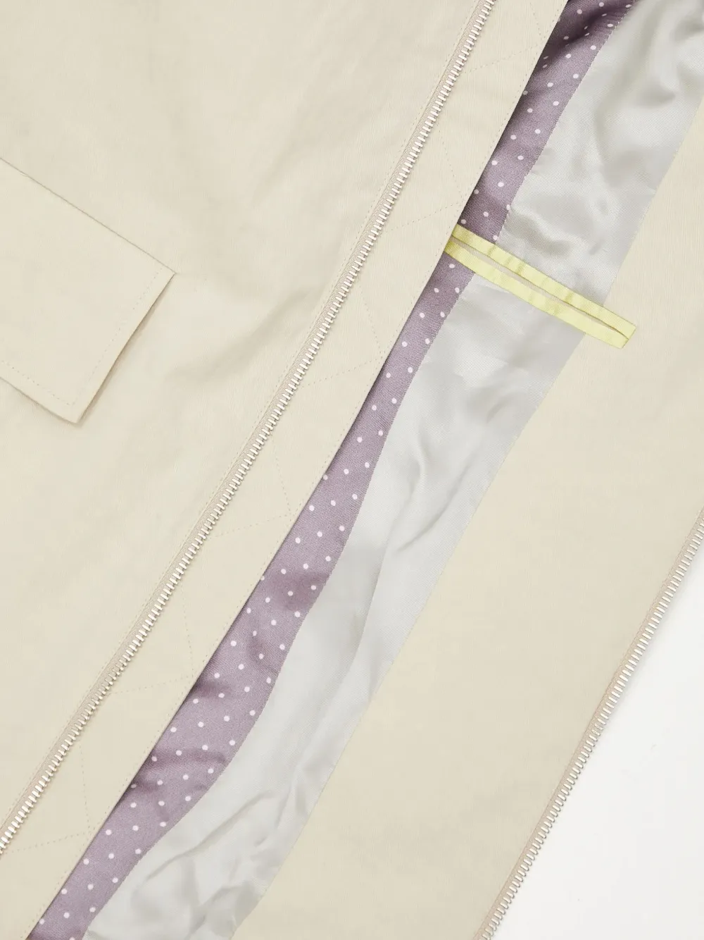 Paul Smith zip-front pocket jacket Beige