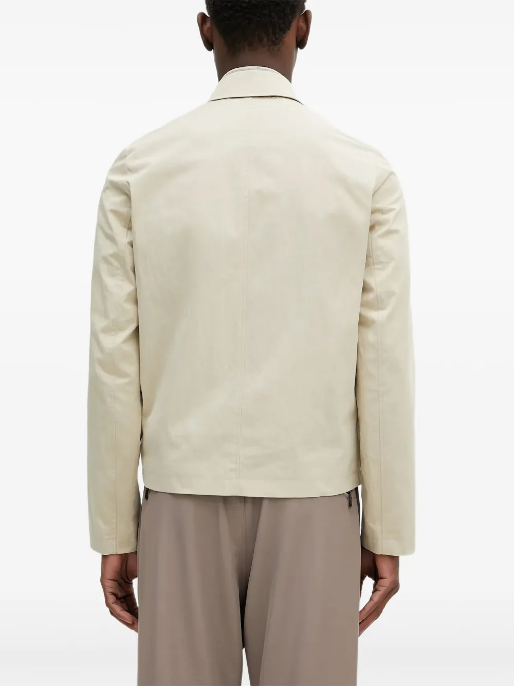 Paul Smith zip-front pocket jacket Beige