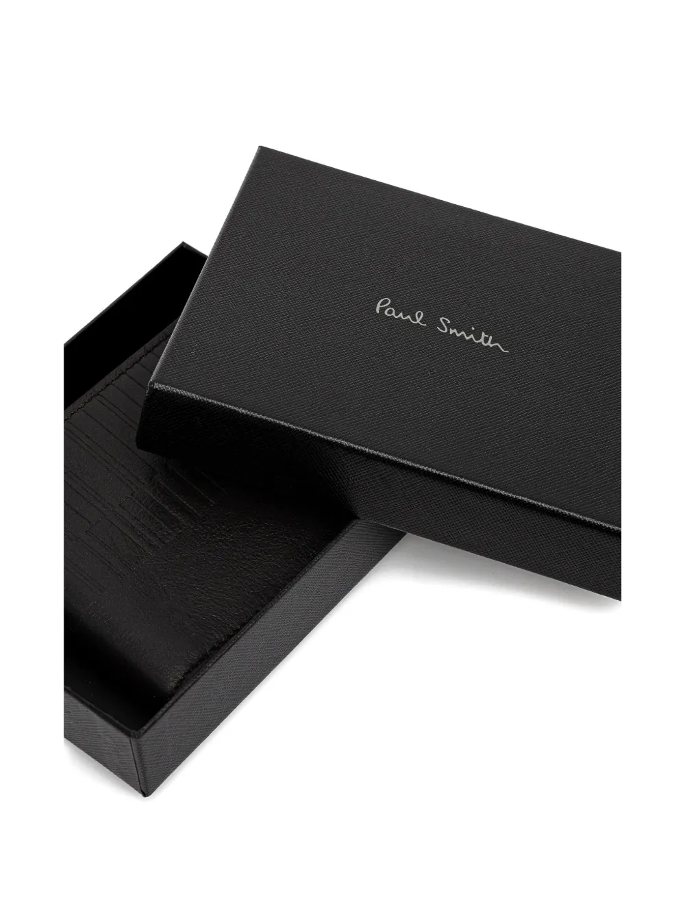Paul Smith logo-print zip wallet 69 BLACK