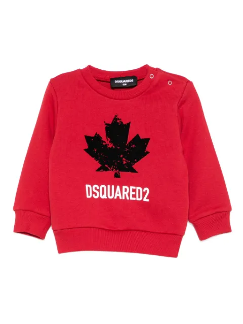 DSQUARED2 KIDS logo-print sweatshirt