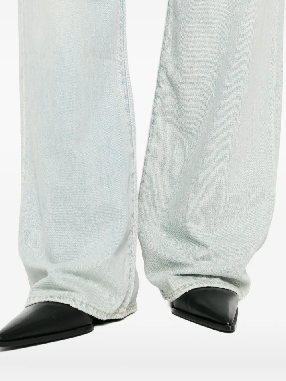 R13 Damon pleated jeans Blauw