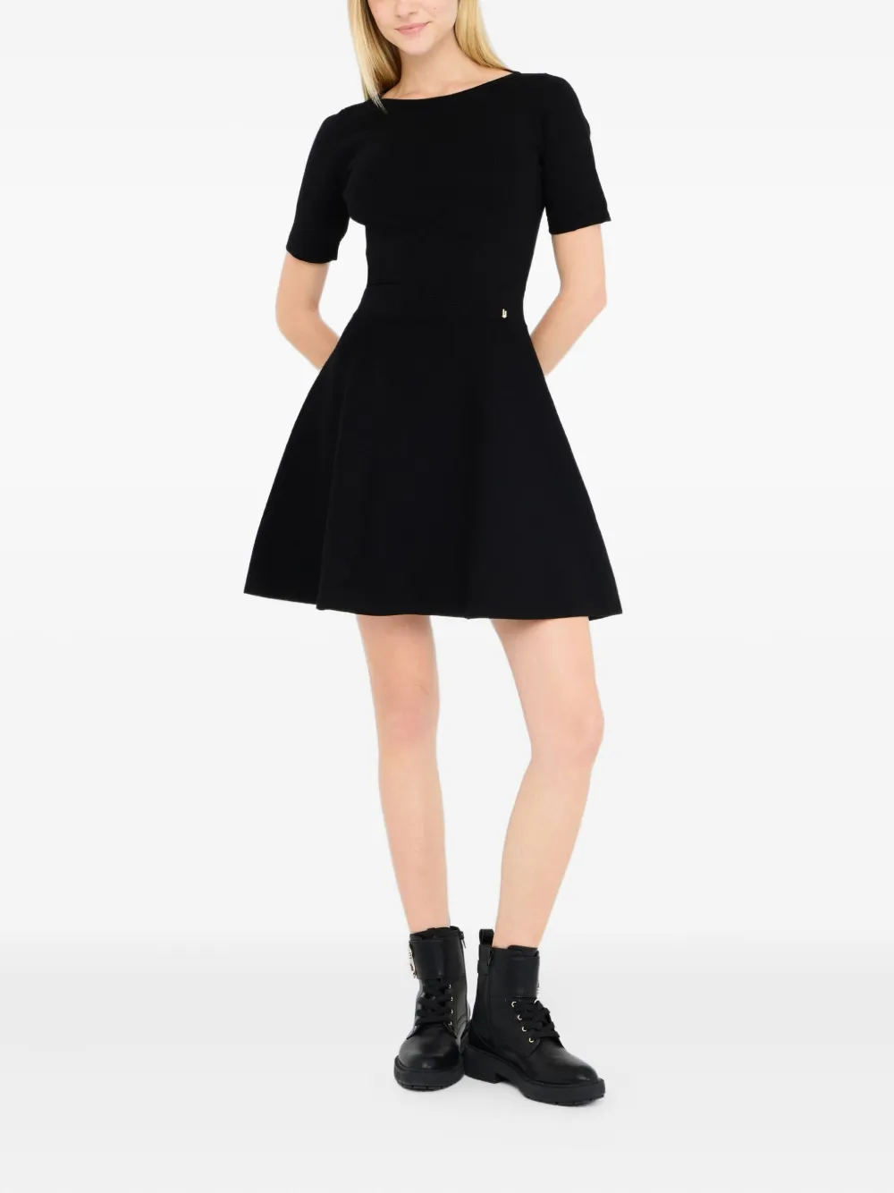 LIU JO Knit dress Zwart