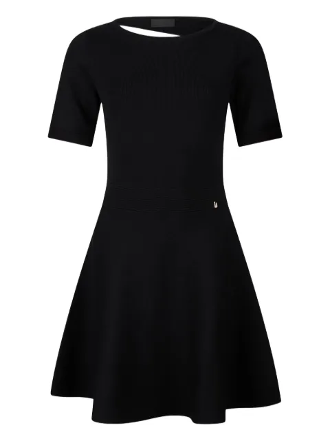 LIU JO vestido tejido con diseño acampanado