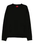 HUGO long-sleeved sweatshirt - Black