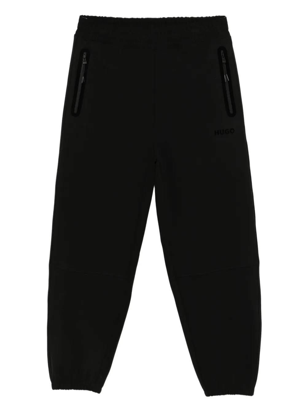 HUGO logo-printed track pants | Black | Image 1