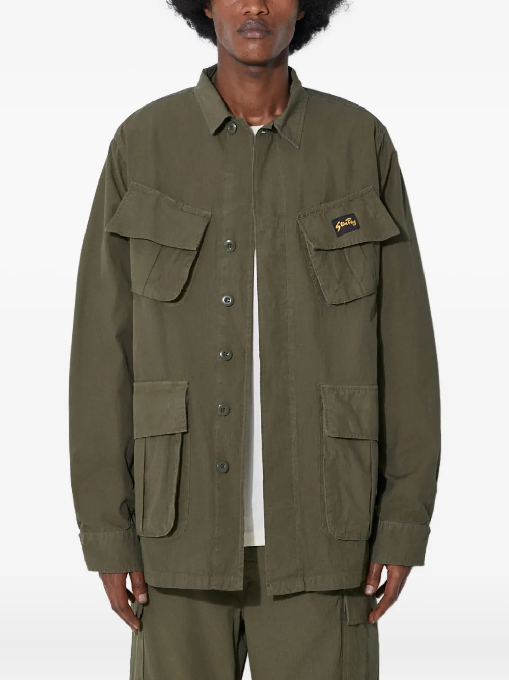 stan ray multi-pocket long-sleeve shirt | Image 2