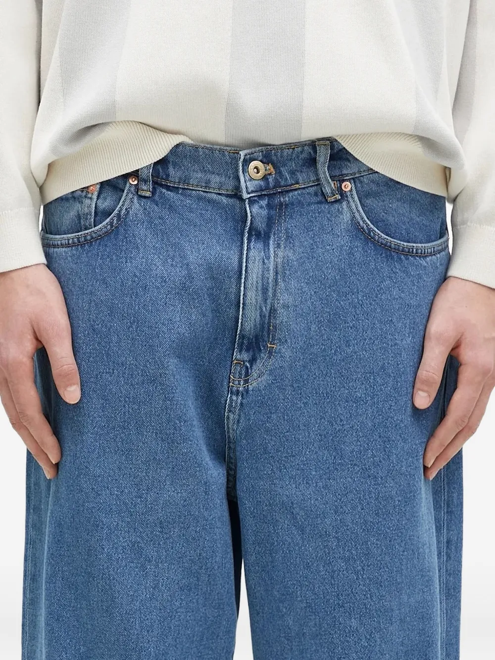 Stan Ray Wide 5 Jeans In Blue