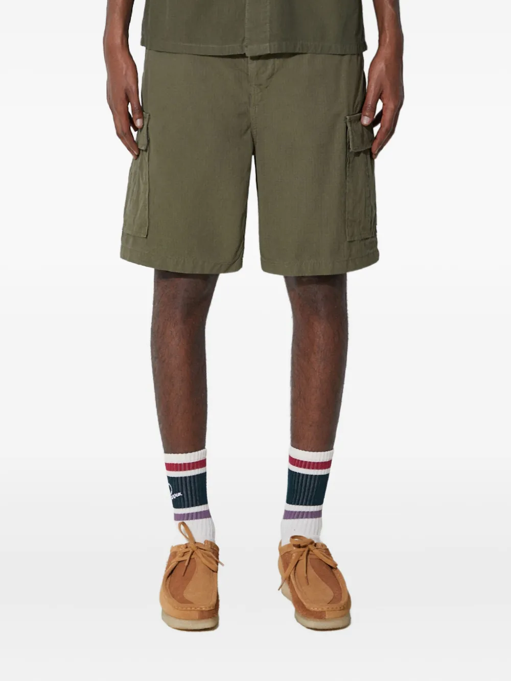 stan ray cotton cargo shorts - グリーン stan ray cotton cargo shorts - グリーン