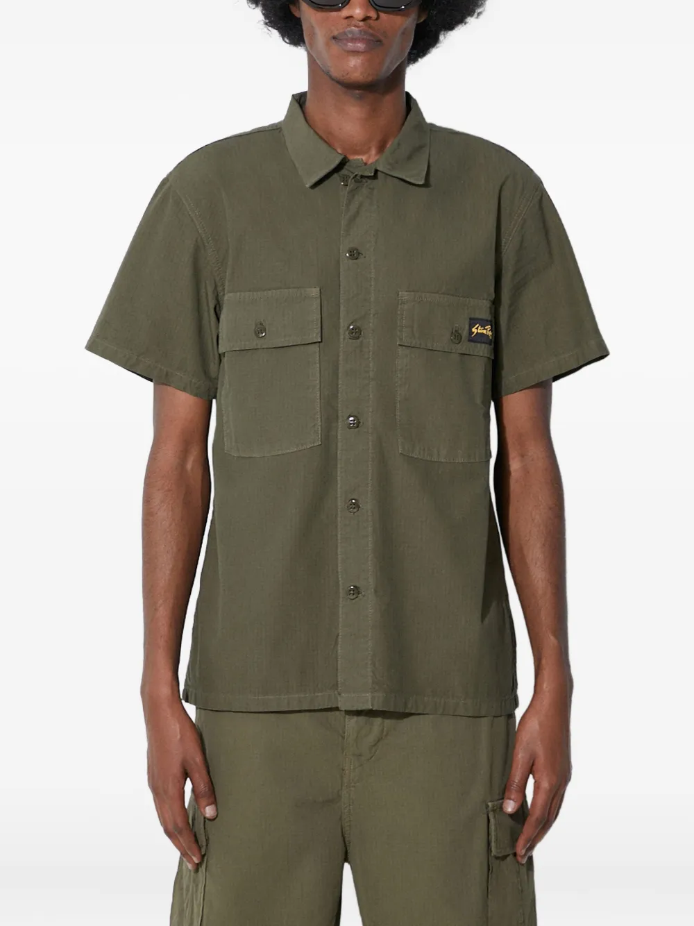 stan ray short-sleeve shirt - グリーン stan ray short-sleeve shirt - グリーン