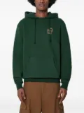 stan ray logo-embroidered hoodie - Green