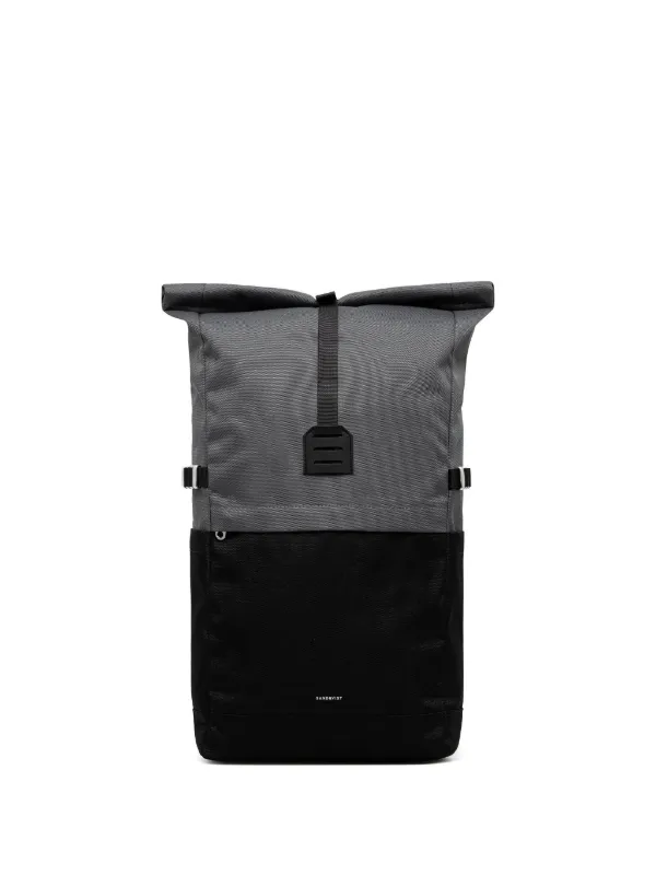 Sandqvist Icon Rolltop Backpack Black FARFETCH PH
