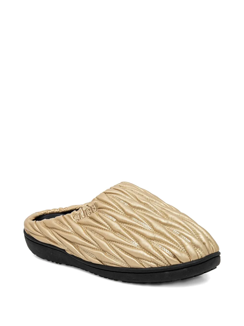 SUBU Banquet sequin mules Gold