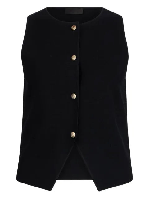 LIU JO round-neck waistcoat