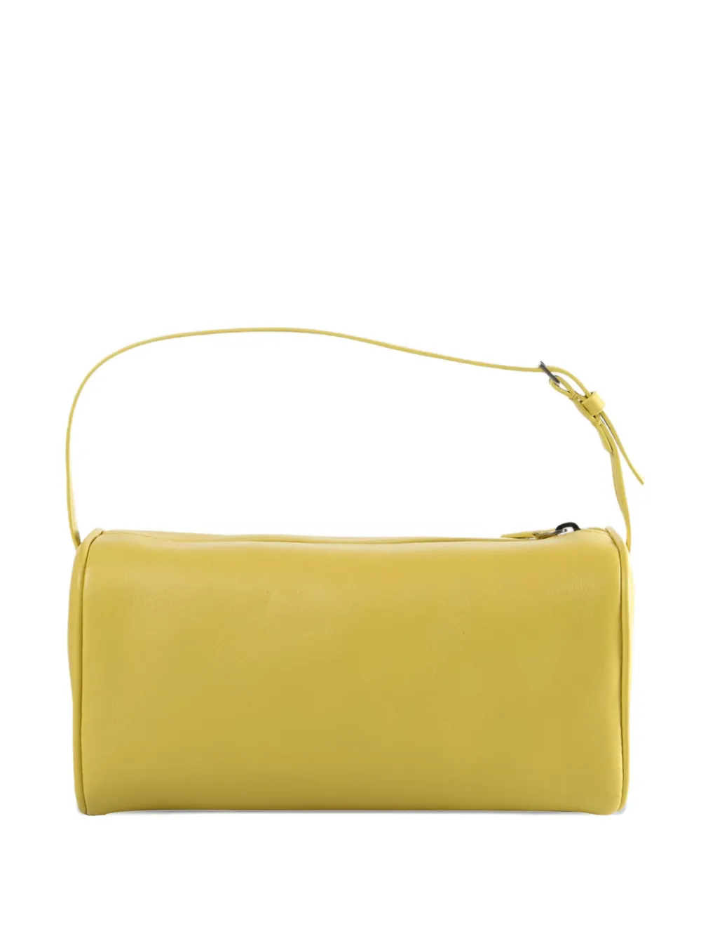 The Row 90's Leather Shoulder Bag In Yellow