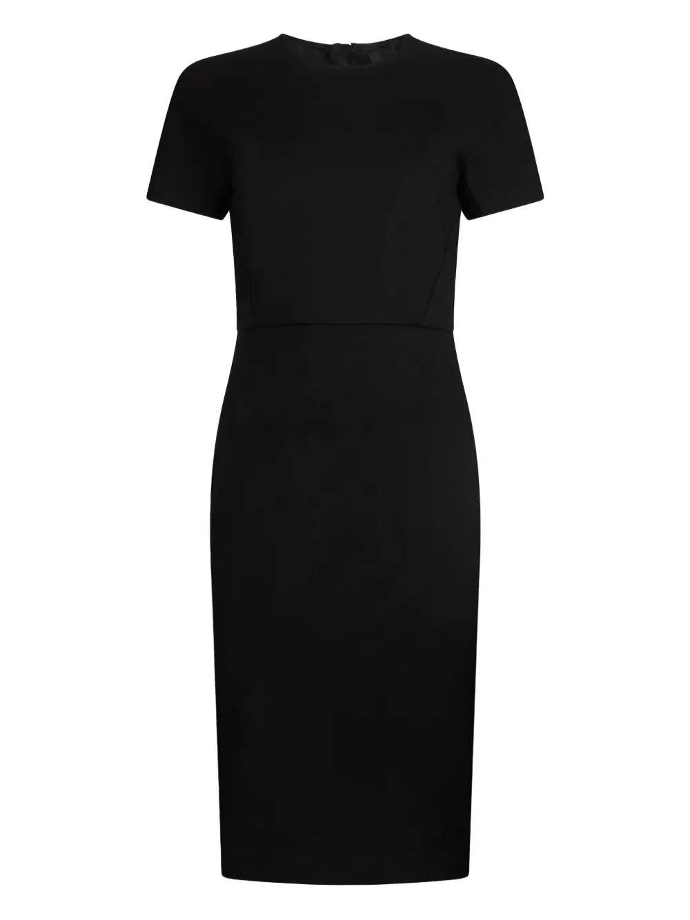 LIU JO short-sleeve sheath dress Zwart