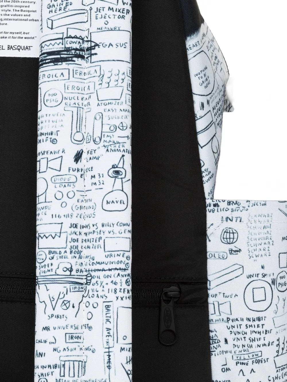 Eastpak x Basquiat Pegasus Day Park rugzak Wit